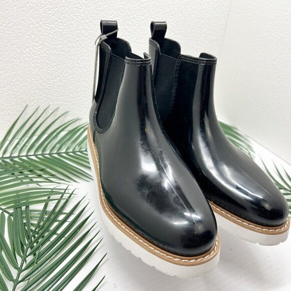 Cougar Women's Kensington Black Waterproof Chelsea Ankle Rain Boots Size 9 NWOB - Picture 5 of 14